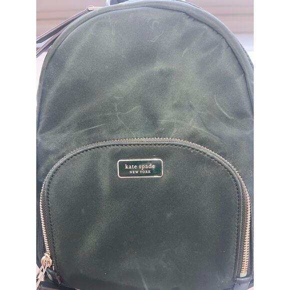 Kate Spade New York Dawn Medium Green Backpack Authentic & Stylish